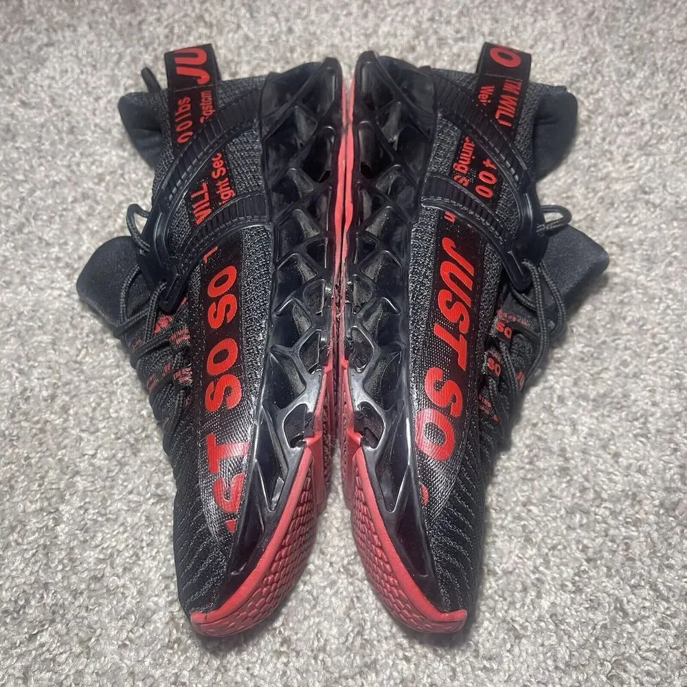 JUST SO SO Breathable Men's Light Gym Sneakers Running Walking shoes EU 41